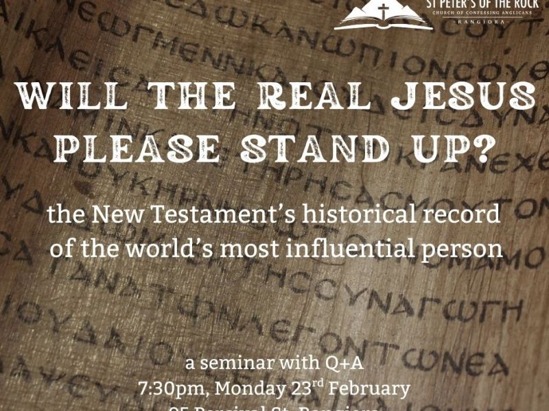 Will the Real Jesus Please Stand&nbsp;Up?